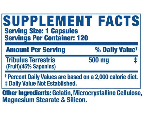 Ronnie Coleman Tribulus XS 120 caps, Ronnie Coleman Tribulus XS 120 caps , изображение 2 в интернет магазине Mega Mass